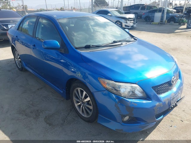 2009 TOYOTA COROLLA S