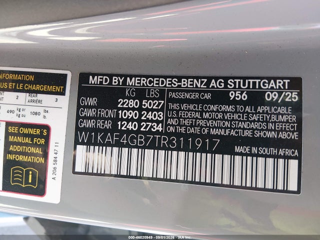 2026 MERCEDES-BENZ C 300 9