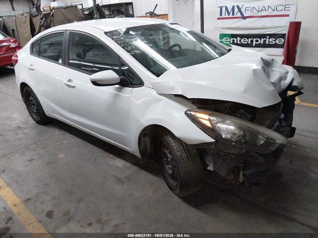 2016 KIA FORTE LX