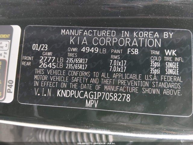 2023 KIA SPORTAGE HYBRID LX 9