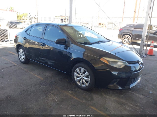 2016 TOYOTA COROLLA LE