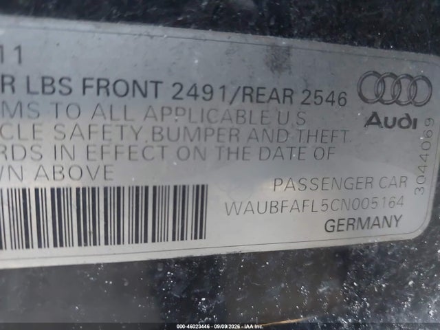 صورة 9 لـ 2012 AUDI A4 2.0T PREMIUM