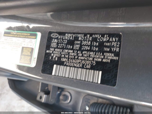 2023 HYUNDAI ELANTRA SEL 9