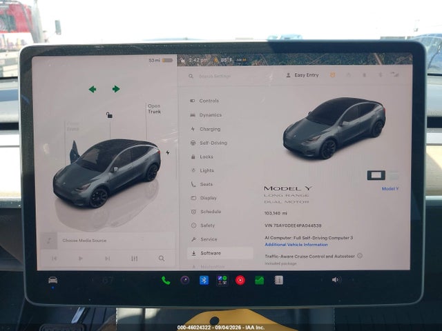 2023 TESLA MODEL Y AWD/LONG RANGE DUAL MOTOR ALL-WHEEL DRIVE 7