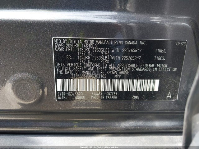 2023 TOYOTA RAV4 LE 9
