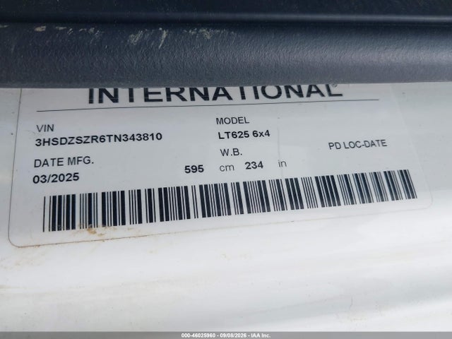 2026 INTERNATIONAL LT 9