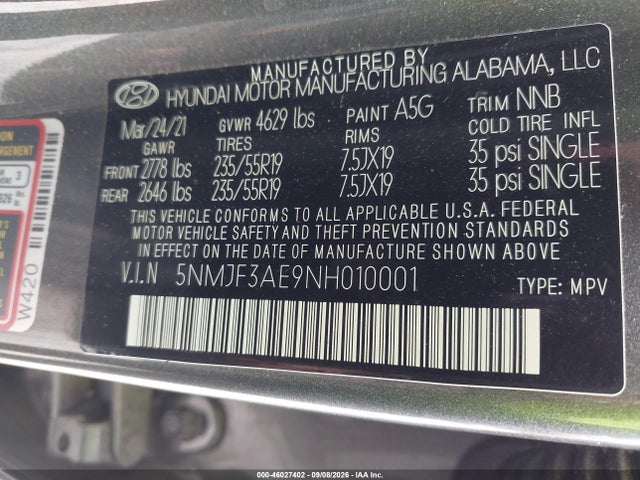 2022 HYUNDAI TUCSON SEL 9