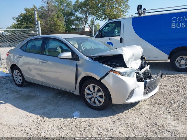 2016 TOYOTA COROLLA LE
