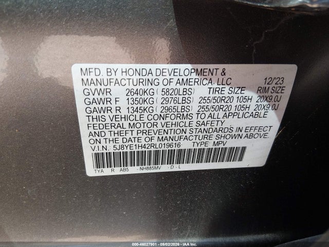 2024 ACURA MDX TECHNOLOGY PACKAGE 9