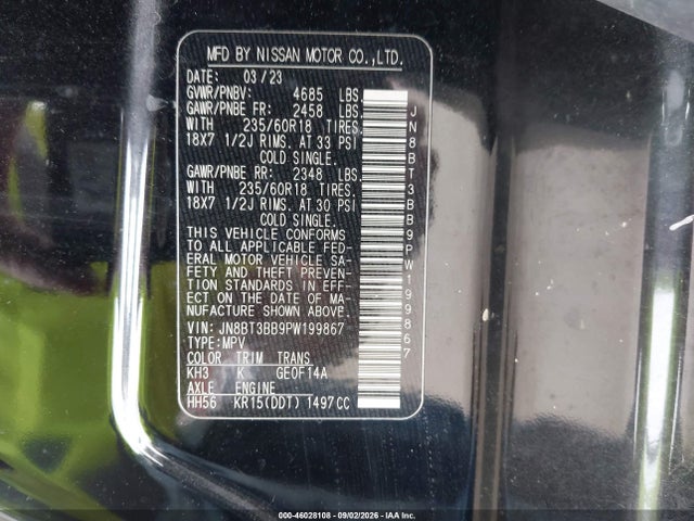 2023 NISSAN ROGUE SV INTELLIGENT AWD 9