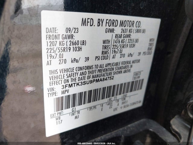 2023 FORD MUSTANG MACH-E PREMIUM 9