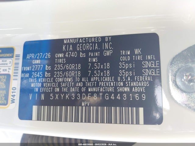 2026 KIA SPORTAGE EX 9