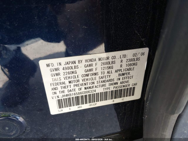2006 Acura RL 3.5 照片 9