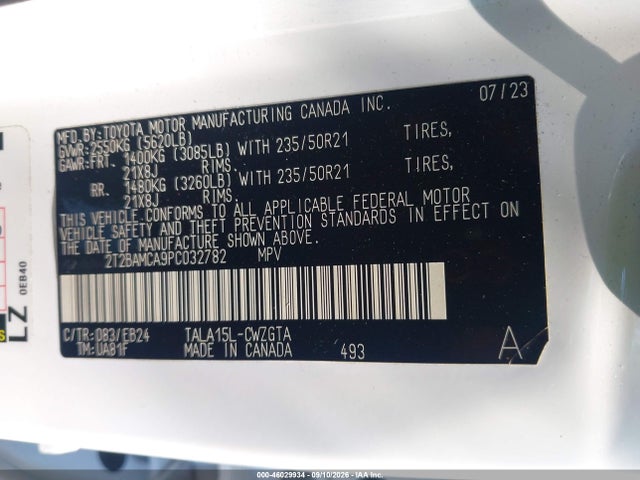 2023 LEXUS RX 350 F SPORT HANDLING 9