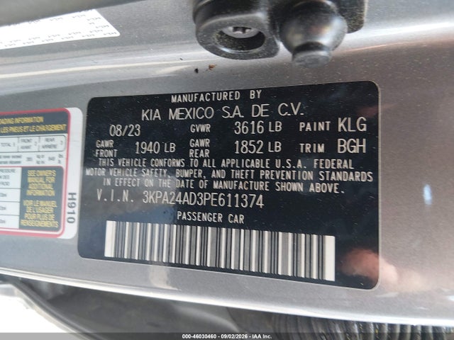 2023 KIA RIO S 9