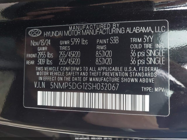 2025 HYUNDAI SANTA FE HYBRID CALLIGRAPHY 9