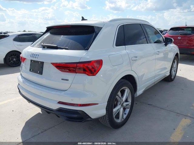 2022 AUDI Q3 PREMIUM PLUS 45 TFSI S LINE QUATTRO TIPTRONIC 4