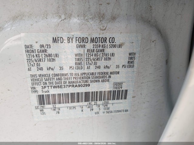 2023 FORD MAVERICK XLT 9