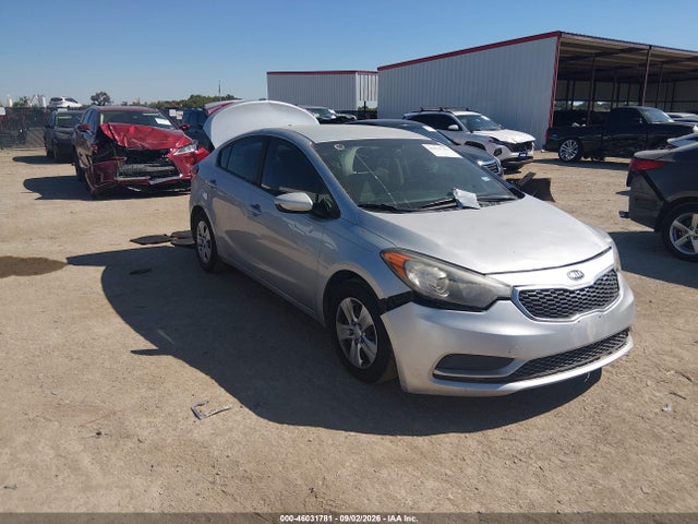 2016 KIA FORTE LX