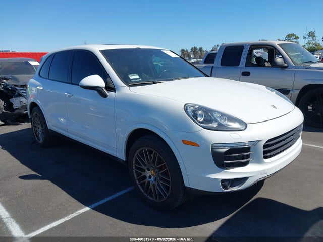2018 PORSCHE CAYENNE PLATINUM EDITION