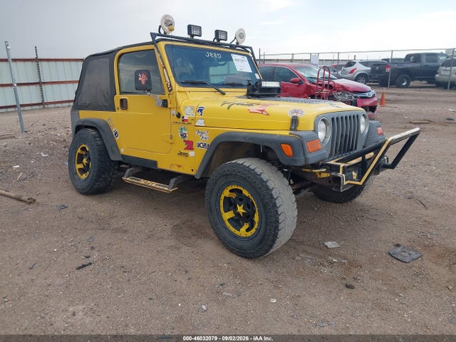 2000 JEEP WRANGLER SE