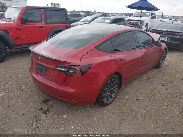 2021 TESLA MODEL 3 STANDARD RANGE PLUS REAR-WHEEL DRIVE 4