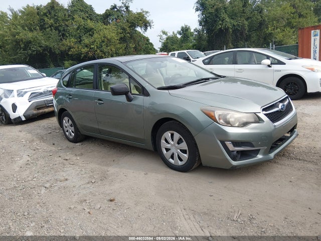 2016 SUBARU IMPREZA 2.0I