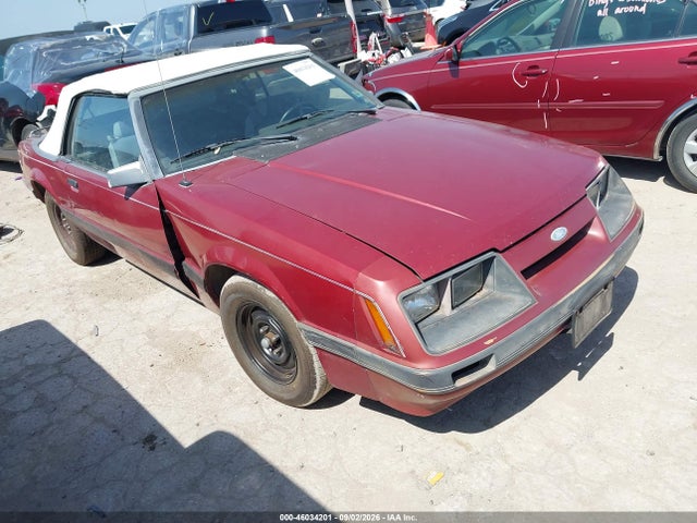 1986 FORD MUSTANG LX/GT