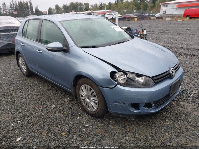2012 VOLKSWAGEN GOLF 2.5L 4-DOOR