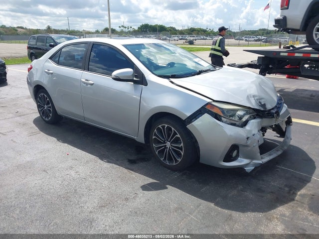 2016 TOYOTA COROLLA S PLUS