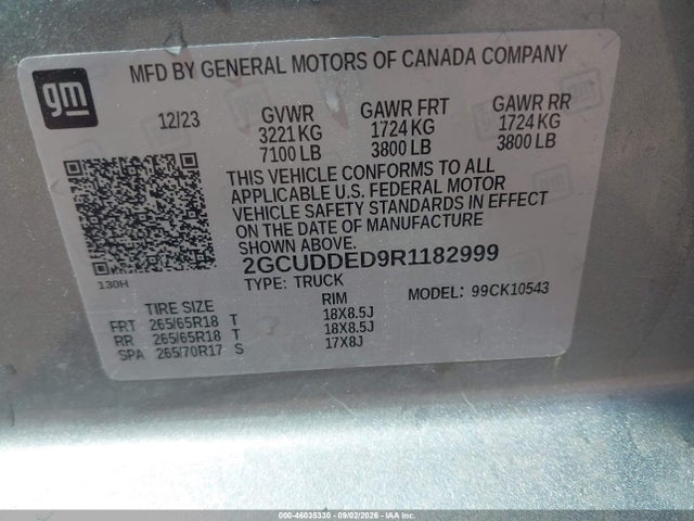 2024 Chevrolet SILVERADO 1500 照片 9