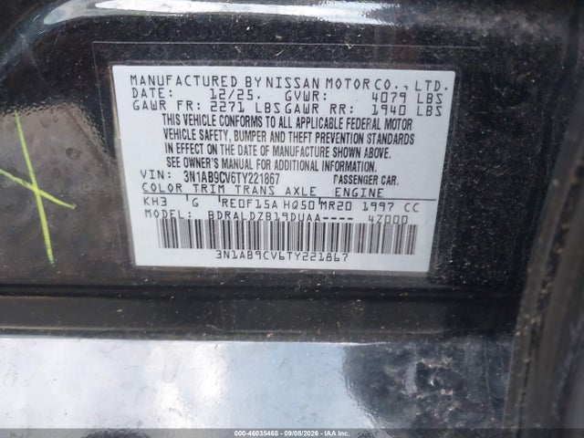 2026 NISSAN SENTRA SV 9