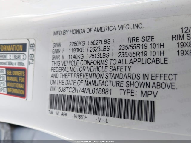 2021 ACURA RDX ADVANCE PACKAGE/PMC EDITION 9