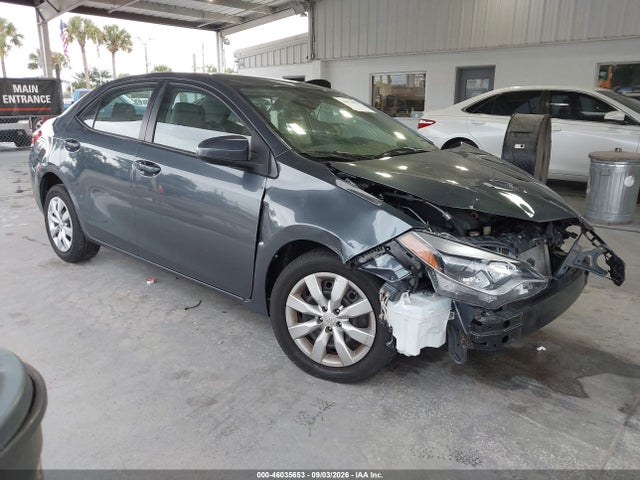 2016 TOYOTA COROLLA LE