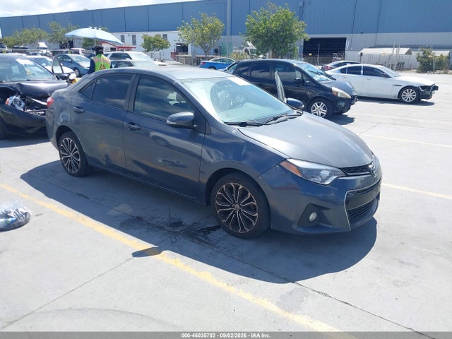 2014 TOYOTA COROLLA S PLUS