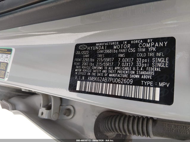 2023 HYUNDAI KONA SEL 9
