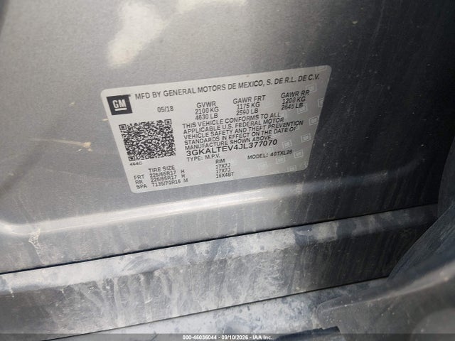 2018 GMC TERRAIN SLE 9
