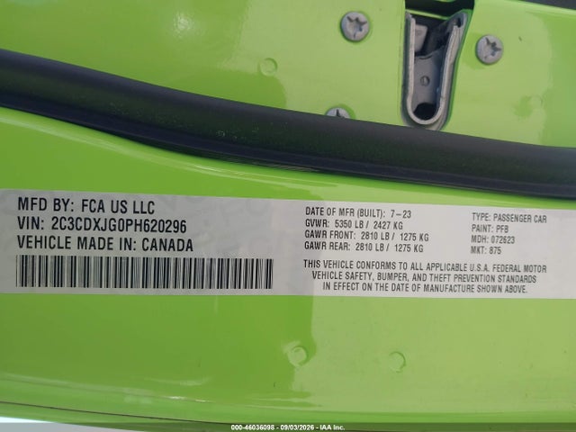 2023 DODGE CHARGER SXT AWD 9