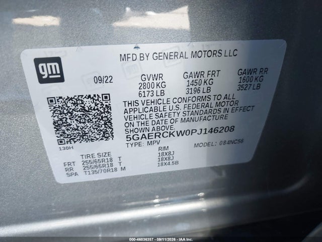 2023 BUICK ENCLAVE PREMIUM FWD 9