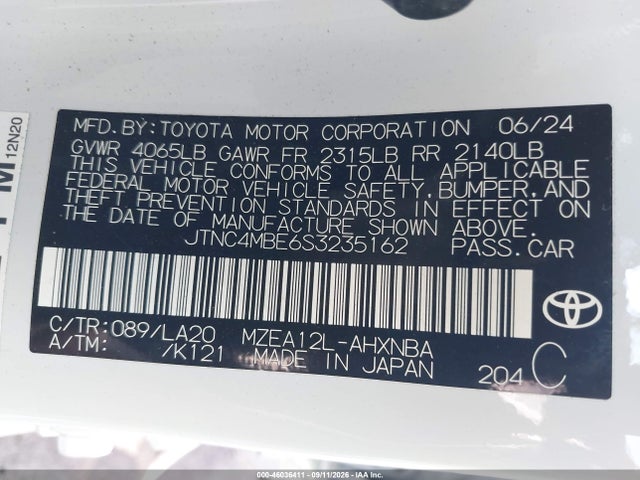 2025 TOYOTA COROLLA XSE 9
