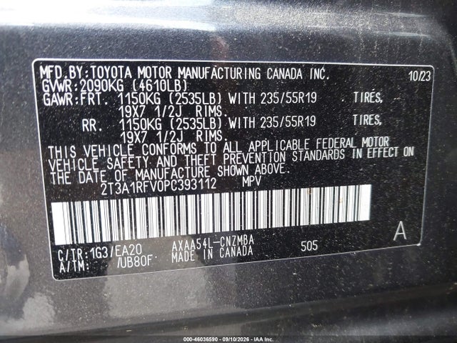 2023 TOYOTA RAV4 XLE PREMIUM 9