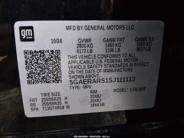 2025 BUICK ENCLAVE PREFERRED FWD 9