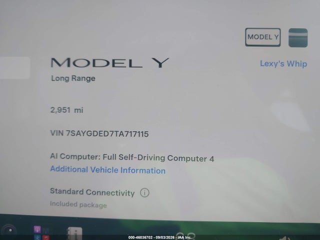 2026 TESLA MODEL Y PREMIUM REAR-WHEEL DRIVE/REAR-WHEEL DRIVE 14