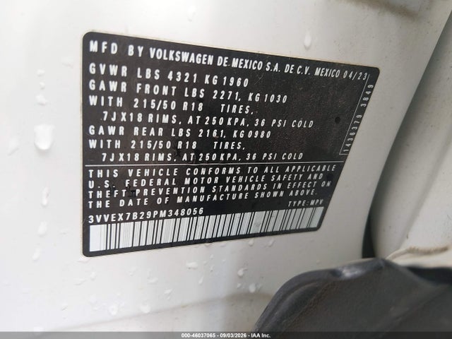 2023 VOLKSWAGEN TAOS 1.5T SE 9