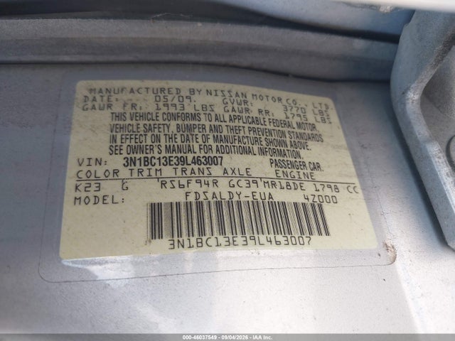 صورة 9 لـ 2009 Nissan VERSA 1.8S