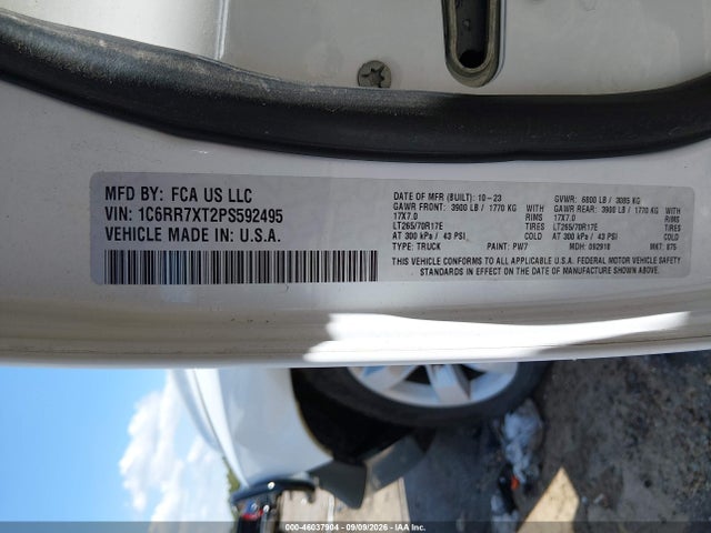 2023 RAM 1500 CLASSIC SSV 4X4 5'7 BOX 9