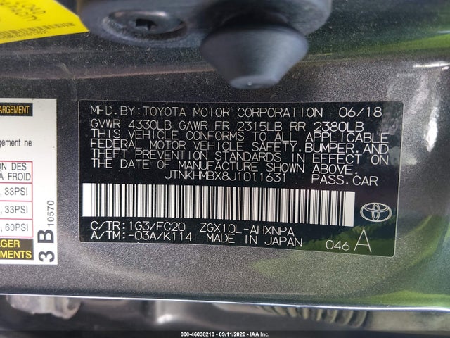 2018 TOYOTA C-HR XLE 9