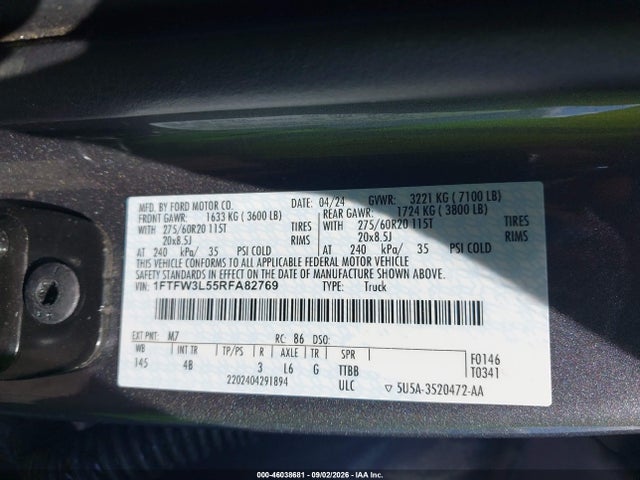 2024 FORD F-150 XLT 9
