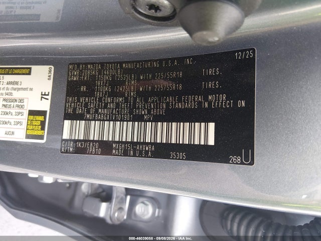 2026 TOYOTA COROLLA CROSS HYBRID XSE 9