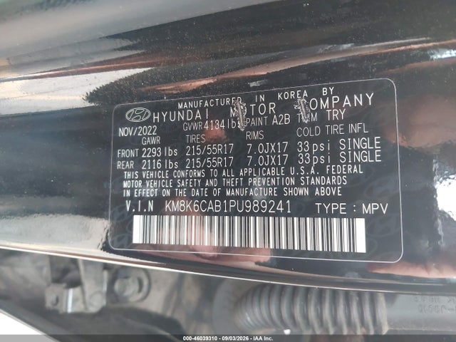 2023 HYUNDAI KONA SEL 9
